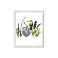 Picture of Hanging in the rainforest II _GroupedProduct_Rectangle_Portrait_Mini_ _GroupedProduct_Rectangle_Portrait_Framed_Matted_