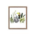Picture of Hanging in the rainforest II _GroupedProduct_Rectangle_Portrait_Mini_ _GroupedProduct_Rectangle_Portrait_Framed_Matted_