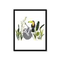 Picture of Hanging in the rainforest II _GroupedProduct_Rectangle_Portrait_Mini_ _GroupedProduct_Rectangle_Portrait_Framed_Matted_