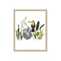 Picture of Hanging in the rainforest II _GroupedProduct_Rectangle_Portrait_Mini_ _GroupedProduct_Rectangle_Portrait_Framed_Matted_