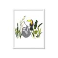 Picture of Hanging in the rainforest II _GroupedProduct_Rectangle_Portrait_Mini_ _GroupedProduct_Rectangle_Portrait_Framed_Matted_