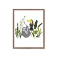 Picture of Hanging in the rainforest II _GroupedProduct_Rectangle_Portrait_Mini_ _GroupedProduct_Rectangle_Portrait_Framed_Matted_