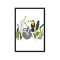 Picture of Hanging in the rainforest II _GroupedProduct_Rectangle_Portrait_Mini_ _GroupedProduct_Rectangle_Portrait_Framed_Matted_
