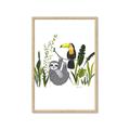 Picture of Hanging in the rainforest II _GroupedProduct_Rectangle_Portrait_Mini_ _GroupedProduct_Rectangle_Portrait_Framed_Matted_