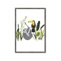 Picture of Hanging in the rainforest II _GroupedProduct_Rectangle_Portrait_Mini_ _GroupedProduct_Rectangle_Portrait_Framed_Matted_