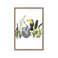 Picture of Hanging in the rainforest II _GroupedProduct_Rectangle_Portrait_Mini_ _GroupedProduct_Rectangle_Portrait_Framed_Matted_