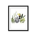 Picture of Hanging in the rainforest II _GroupedProduct_Rectangle_Portrait_Mini_ _GroupedProduct_Rectangle_Portrait_Framed_Matted_