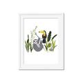 Picture of Hanging in the rainforest II _GroupedProduct_Rectangle_Portrait_Mini_ _GroupedProduct_Rectangle_Portrait_Framed_Matted_