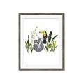 Picture of Hanging in the rainforest II _GroupedProduct_Rectangle_Portrait_Mini_ _GroupedProduct_Rectangle_Portrait_Framed_Matted_