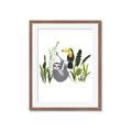 Picture of Hanging in the rainforest II _GroupedProduct_Rectangle_Portrait_Mini_ _GroupedProduct_Rectangle_Portrait_Framed_Matted_