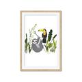 Picture of Hanging in the rainforest II _GroupedProduct_Rectangle_Portrait_Mini_ _GroupedProduct_Rectangle_Portrait_Framed_Matted_