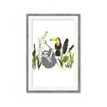 Picture of Hanging in the rainforest II _GroupedProduct_Rectangle_Portrait_Mini_ _GroupedProduct_Rectangle_Portrait_Framed_Matted_