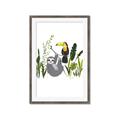 Picture of Hanging in the rainforest II _GroupedProduct_Rectangle_Portrait_Mini_ _GroupedProduct_Rectangle_Portrait_Framed_Matted_