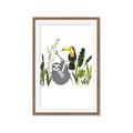 Picture of Hanging in the rainforest II _GroupedProduct_Rectangle_Portrait_Mini_ _GroupedProduct_Rectangle_Portrait_Framed_Matted_