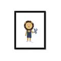 Picture of Cub waiting to play  _GroupedProduct_Rectangle_Portrait_Mini_ _GroupedProduct_Rectangle_Portrait_Framed_Matted_