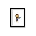 Picture of Cub waiting to play  _GroupedProduct_Rectangle_Portrait_Mini_ _GroupedProduct_Rectangle_Portrait_Framed_Matted_