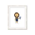 Picture of Cub waiting to play  _GroupedProduct_Rectangle_Portrait_Mini_ _GroupedProduct_Rectangle_Portrait_Framed_Matted_