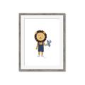 Picture of Cub waiting to play  _GroupedProduct_Rectangle_Portrait_Mini_ _GroupedProduct_Rectangle_Portrait_Framed_Matted_