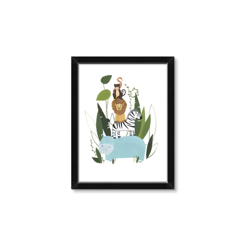 Picture of Stacked Friends II _GroupedProduct_Rectangle_Portrait_Mini_ _GroupedProduct_Rectangle_Portrait_Framed_Matted_