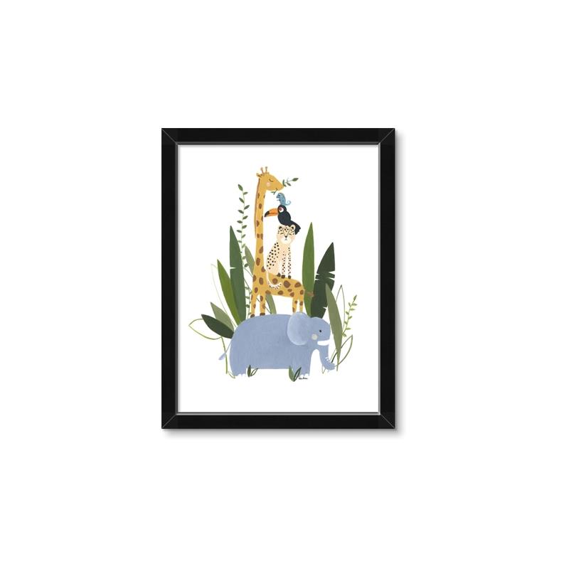 Picture of Stacked Friends II _GroupedProduct_Rectangle_Portrait_Mini_ _GroupedProduct_Rectangle_Portrait_Framed_Matted_