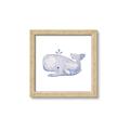 Picture of Purple Whale _GroupedProduct_Square_Mini_ _GroupedProduct_Square_Framed_Matted_