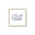 Picture of Purple Whale _GroupedProduct_Square_Mini_ _GroupedProduct_Square_Framed_Matted_