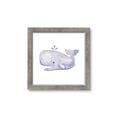 Picture of Purple Whale _GroupedProduct_Square_Mini_ _GroupedProduct_Square_Framed_Matted_