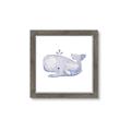 Picture of Purple Whale _GroupedProduct_Square_Mini_ _GroupedProduct_Square_Framed_Matted_