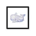 Picture of Purple Whale _GroupedProduct_Square_Mini_ _GroupedProduct_Square_Framed_Matted_