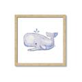 Picture of Purple Whale _GroupedProduct_Square_Mini_ _GroupedProduct_Square_Framed_Matted_