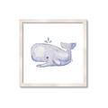 Picture of Purple Whale _GroupedProduct_Square_Mini_ _GroupedProduct_Square_Framed_Matted_