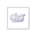 Picture of Purple Whale _GroupedProduct_Square_Mini_ _GroupedProduct_Square_Framed_Matted_