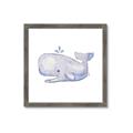 Picture of Purple Whale _GroupedProduct_Square_Mini_ _GroupedProduct_Square_Framed_Matted_