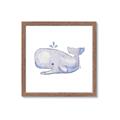 Picture of Purple Whale _GroupedProduct_Square_Mini_ _GroupedProduct_Square_Framed_Matted_