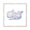 Picture of Purple Whale _GroupedProduct_Square_Mini_ _GroupedProduct_Square_Framed_Matted_