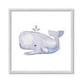 Picture of Purple Whale _GroupedProduct_Square_Mini_ _GroupedProduct_Square_Framed_Matted_