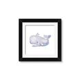 Picture of Purple Whale _GroupedProduct_Square_Mini_ _GroupedProduct_Square_Framed_Matted_