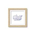 Picture of Purple Whale _GroupedProduct_Square_Mini_ _GroupedProduct_Square_Framed_Matted_