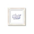 Picture of Purple Whale _GroupedProduct_Square_Mini_ _GroupedProduct_Square_Framed_Matted_