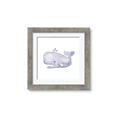 Picture of Purple Whale _GroupedProduct_Square_Mini_ _GroupedProduct_Square_Framed_Matted_