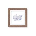Picture of Purple Whale _GroupedProduct_Square_Mini_ _GroupedProduct_Square_Framed_Matted_