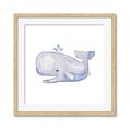 Picture of Purple Whale _GroupedProduct_Square_Mini_ _GroupedProduct_Square_Framed_Matted_