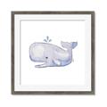 Picture of Purple Whale _GroupedProduct_Square_Mini_ _GroupedProduct_Square_Framed_Matted_