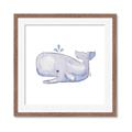 Picture of Purple Whale _GroupedProduct_Square_Mini_ _GroupedProduct_Square_Framed_Matted_