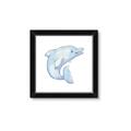 Picture of Blue Dolphin _GroupedProduct_Square_Mini_ _GroupedProduct_Square_Framed_Matted_