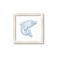 Picture of Blue Dolphin _GroupedProduct_Square_Mini_ _GroupedProduct_Square_Framed_Matted_