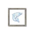 Picture of Blue Dolphin _GroupedProduct_Square_Mini_ _GroupedProduct_Square_Framed_Matted_