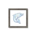 Picture of Blue Dolphin _GroupedProduct_Square_Mini_ _GroupedProduct_Square_Framed_Matted_