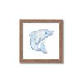 Picture of Blue Dolphin _GroupedProduct_Square_Mini_ _GroupedProduct_Square_Framed_Matted_
