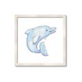 Picture of Blue Dolphin _GroupedProduct_Square_Mini_ _GroupedProduct_Square_Framed_Matted_